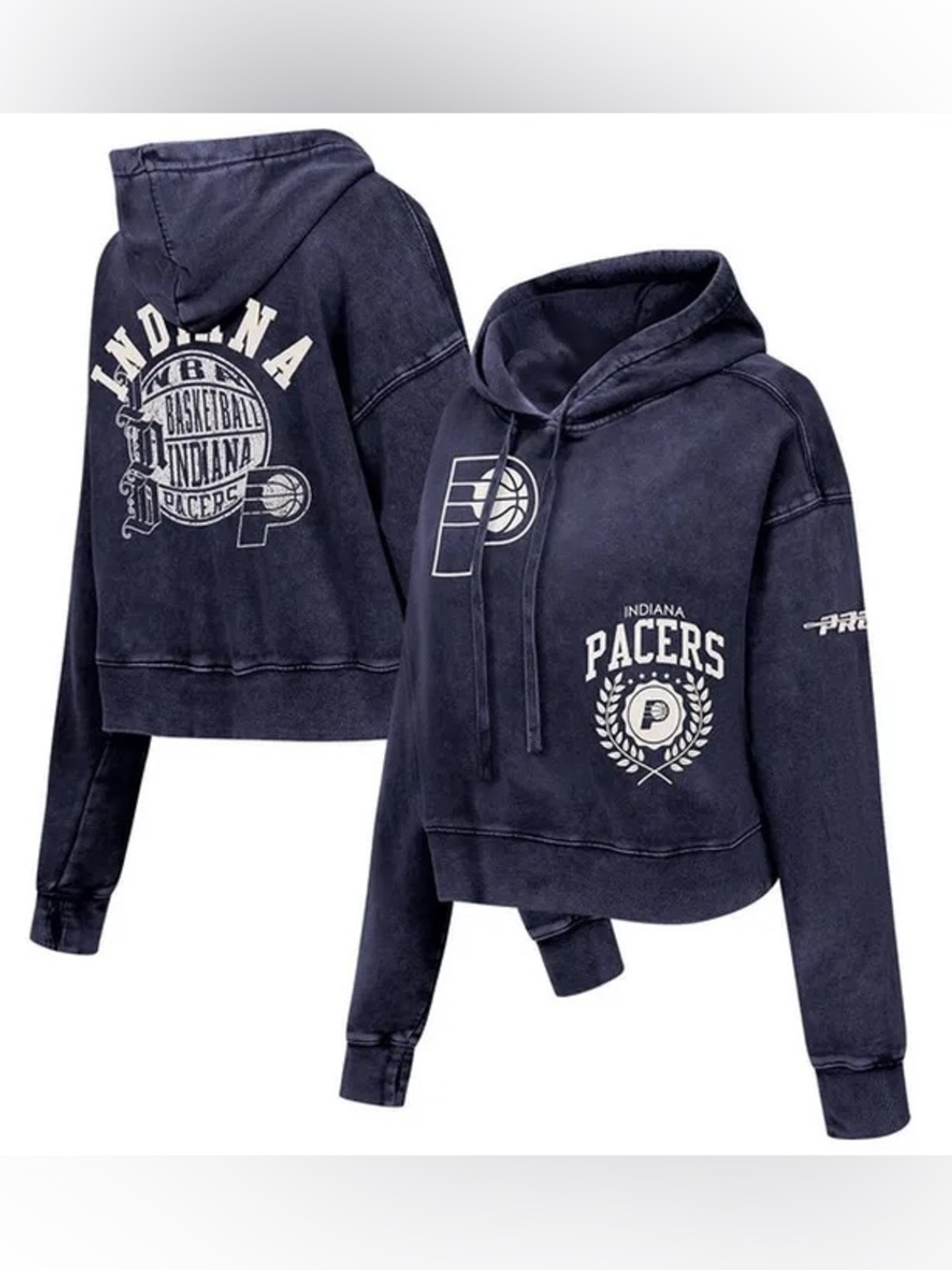 Pro Standard women's Indiana Pacers NBA cropped hoodie